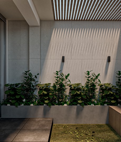 Casa Laura, patio interior